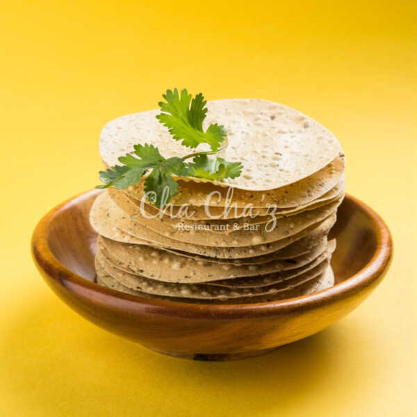Papadoms (plain or spicy)